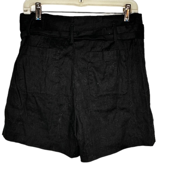 Banana‎ Republic Black Linen Blend Shorts with Belt - Picture 5 of 6